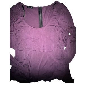 BEBE XS Purple Top
